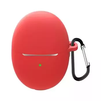 Microsonic Huawei FreeBuds 6 Mat Silikon Kılıf Kırmızı