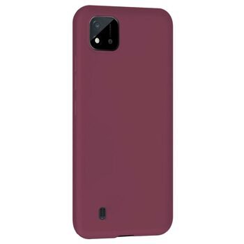 Microsonic Realme C11 2021 Kılıf Matte Silicone Mor