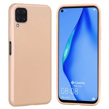 CaseUp Huawei P40 Lite Kılıf Matte Surface Gold