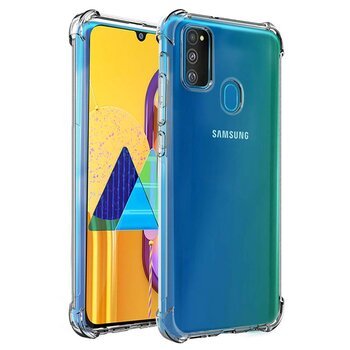 Microsonic Samsung Galaxy M30S Kılıf Anti Shock Silikon Şeffaf