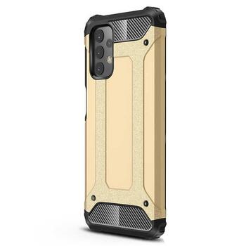 Microsonic Samsung Galaxy A23 Kılıf Rugged Armor Gold