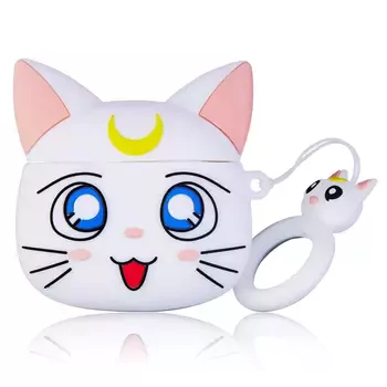 Microsonic AirPods Pro Kılıf Cartoon Figürlü Silikon Crtn-Fgr-Slr-Mn-Artms