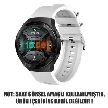 Microsonic Huawei Watch GT Active Rapid Bands Kordon Beyaz