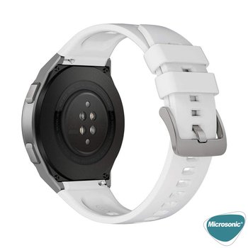 Microsonic Huawei Watch GT Active Rapid Bands Kordon Beyaz