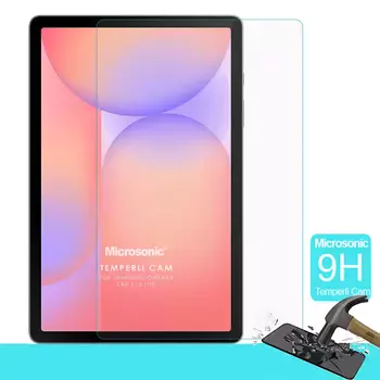 Microsonic Samsung Galaxy Tab S10 Lite Tempered Glass Cam Ekran Koruyucu