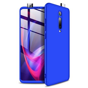 Microsonic Xiaomi Mi 9T Kılıf Double Dip 360 Protective AYS Mavi