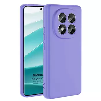 Microsonic Xiaomi Redmi Note 14 Pro Plus Kılıf Groovy Soft Lila