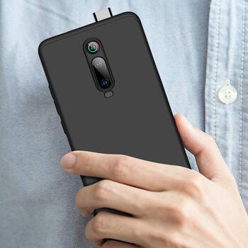 Microsonic Xiaomi Mi 9T Kılıf Double Dip 360 Protective AYS Siyah