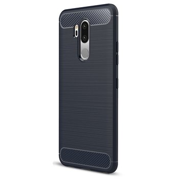 Microsonic LG G7 Kılıf Room Silikon Lacivert