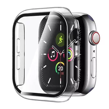 Microsonic Apple Watch Series 11 46mm Kılıf Clear Premium Slim WatchBand Şeffaf