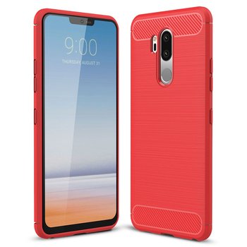 Microsonic LG G7 Kılıf Room Silikon Kırmızı