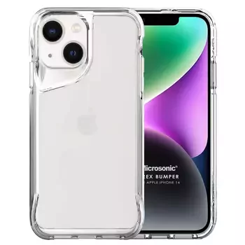 Microsonic Apple iPhone 14 Kılıf Trex Bumper Şeffaf