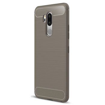 Microsonic LG G7 Kılıf Room Silikon Gri