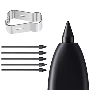 Microsonic Samsung Galaxy Tab S10 FE Pencil Uçları 5`li Paket Siyah