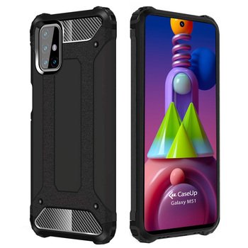 CaseUp Samsung Galaxy M51 Kılıf Tank Siyah