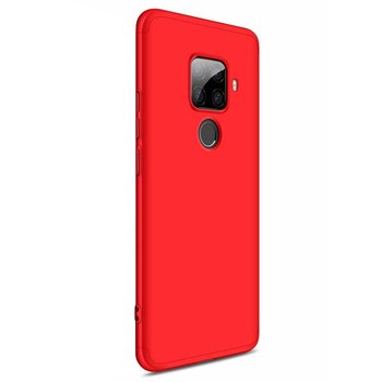 Microsonic Huawei Mate 30 Lite Kılıf Double Dip 360 Protective AYS Kırmızı