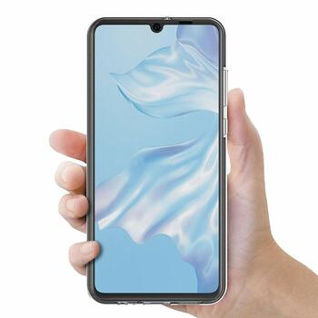 Microsonic Huawei P30 Kılıf Komple Gövde Koruyucu Silikon Şeffaf