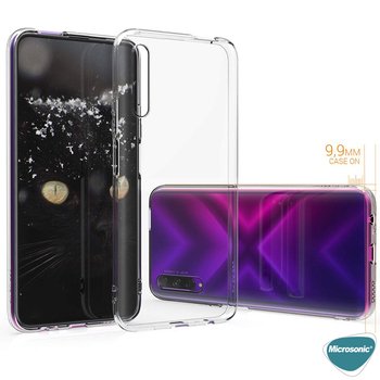 Microsonic Huawei Y9S Kılıf Transparent Soft Beyaz