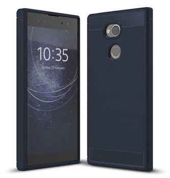 Microsonic Sony Xperia XA2 Ultra Kılıf Room Silikon Lacivert