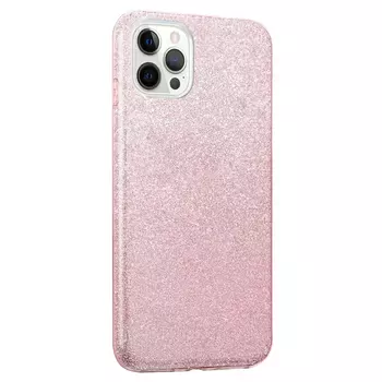 Microsonic Apple iPhone 14 Pro Kılıf Sparkle Shiny Rose Gold