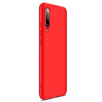 Microsonic Xiaomi Mi A3 Kılıf Double Dip 360 Protective AYS Kırmızı