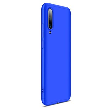 Microsonic Xiaomi Mi A3 Kılıf Double Dip 360 Protective AYS Mavi