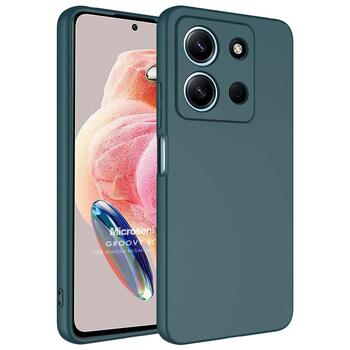 Microsonic Xiaomi Redmi 15C Kılıf Groovy Soft Koyu Yeşil