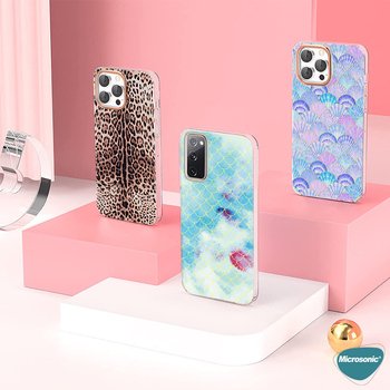 Microsonic Apple iPhone 13 Pro Natural Feel Desenli Kılıf Leopard