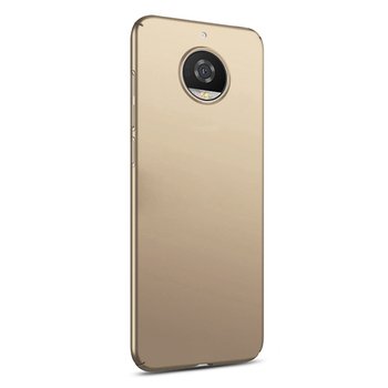 Microsonic Motorola Moto G5S Kılıf Premium Slim Gold