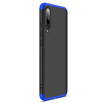 Microsonic Xiaomi Mi A3 Kılıf Double Dip 360 Protective AYS Siyah - Mavi