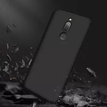 Microsonic Xiaomi Redmi 8 Kılıf Double Dip 360 Protective Siyah