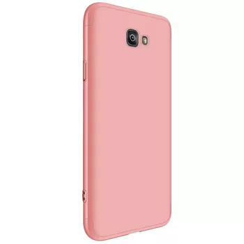 Microsonic Samsung Galaxy J7 Prime Kılıf Double Dip 360 Protective Rose Gold