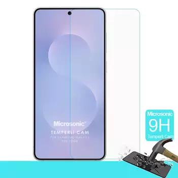 Microsonic Samsung Galaxy S25 Edge Tempered Glass Cam Ekran Koruyucu