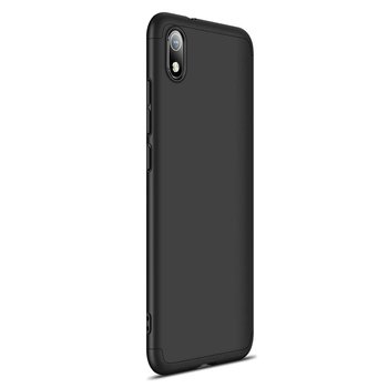 Microsonic Xiaomi Redmi 7A Kılıf Double Dip 360 Protective AYS Siyah