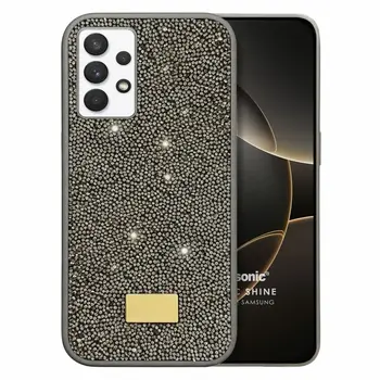Microsonic Samsung Galaxy A32 4G Kılıf Cosmic Shine Koyu Gri