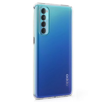 Microsonic Oppo Reno 4 Pro Kılıf Transparent Soft Beyaz