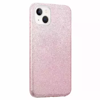 Microsonic Apple iPhone 14 Plus Kılıf Sparkle Shiny Rose Gold