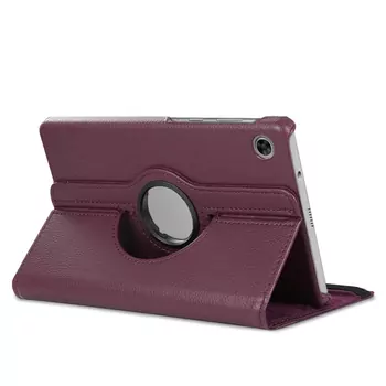 Microsonic Samsung Galaxy Tab S10 Lite Kılıf 360 Rotating Stand Deri Mor