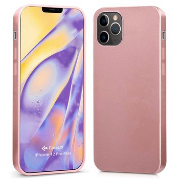 CaseUp Apple iPhone 12 Pro Max Kılıf Matte Surface Rose Gold