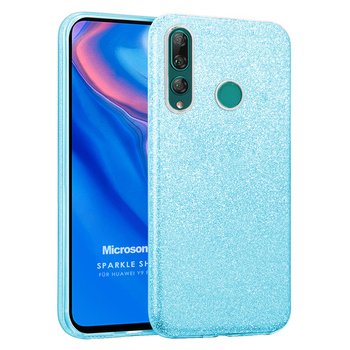 Microsonic Huawei Y9 Prime 2019 Kılıf Sparkle Shiny Mavi