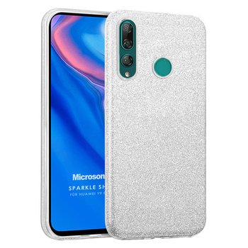 Microsonic Huawei Y9 Prime 2019 Kılıf Sparkle Shiny Gümüş