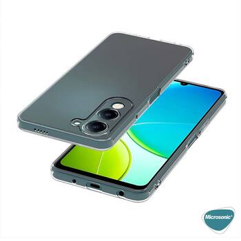 Microsonic Vivo Y04 Kılıf Transparent Soft Şeffaf