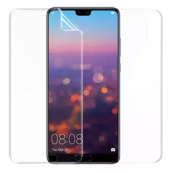 Microsonic Huawei P20 Pro Ön + Arka Kavisler Dahil Tam Ekran Kaplayıcı Film