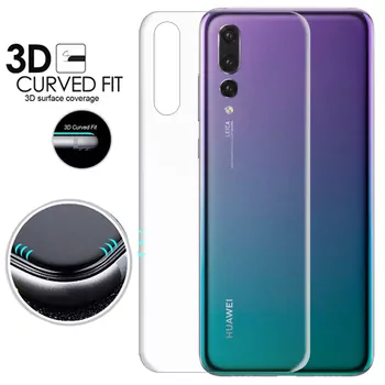 Microsonic Huawei P20 Pro Ön + Arka Kavisler Dahil Tam Ekran Kaplayıcı Film