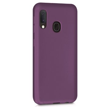 Microsonic Samsung Galaxy M20 Kılıf Matte Silicone Mor