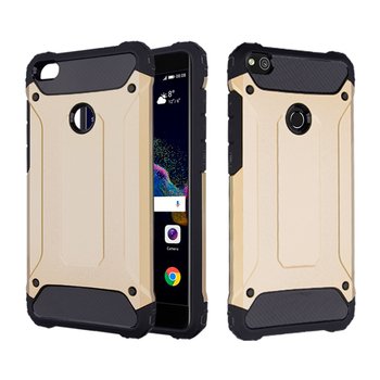 Caseup Huawei P9 Lite 2017 Kılıf Tank Gold