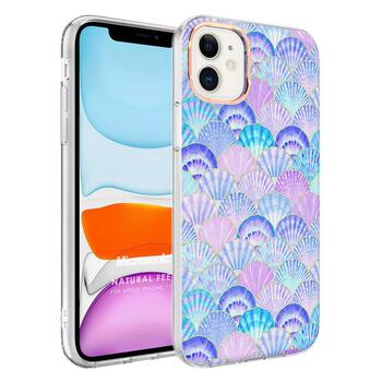 Microsonic Apple iPhone 11 Natural Feel Desenli Kılıf Oyster