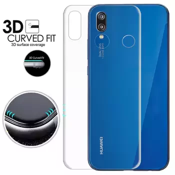 Microsonic Huawei P20 Lite Ön + Arka Kavisler Dahil Tam Ekran Kaplayıcı Film