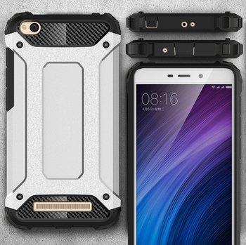 Microsonic Xiaomi Redmi 4A Kılıf Rugged Armor Kırmızı