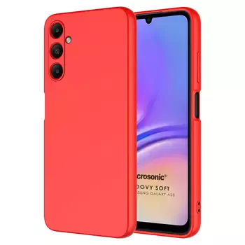 Microsonic Samsung Galaxy A26 Kılıf Groovy Soft Kırmızı